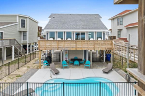 Aqualicious Ocean front, Private heated pool